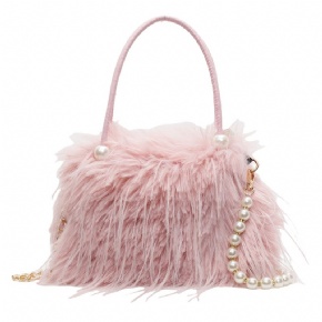 Autumn and Winter Plush Fashion Fur Shoulder Bag